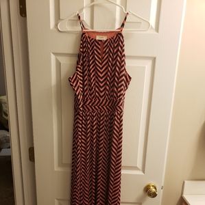 Empire waist Maxi Dress Loft Size Large